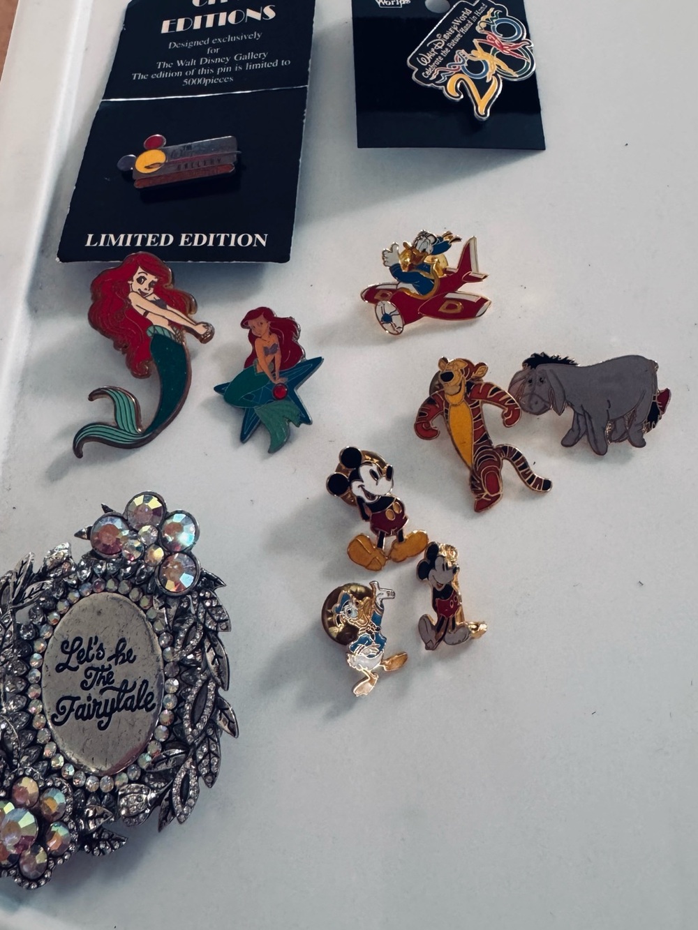 Disney Multicolor Character Enamel Pin Lot, necklaces and bracelets